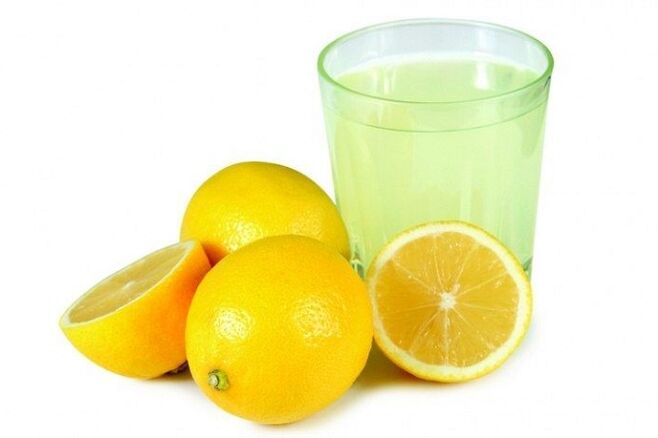 limón para el rejuvenecimiento de la piel